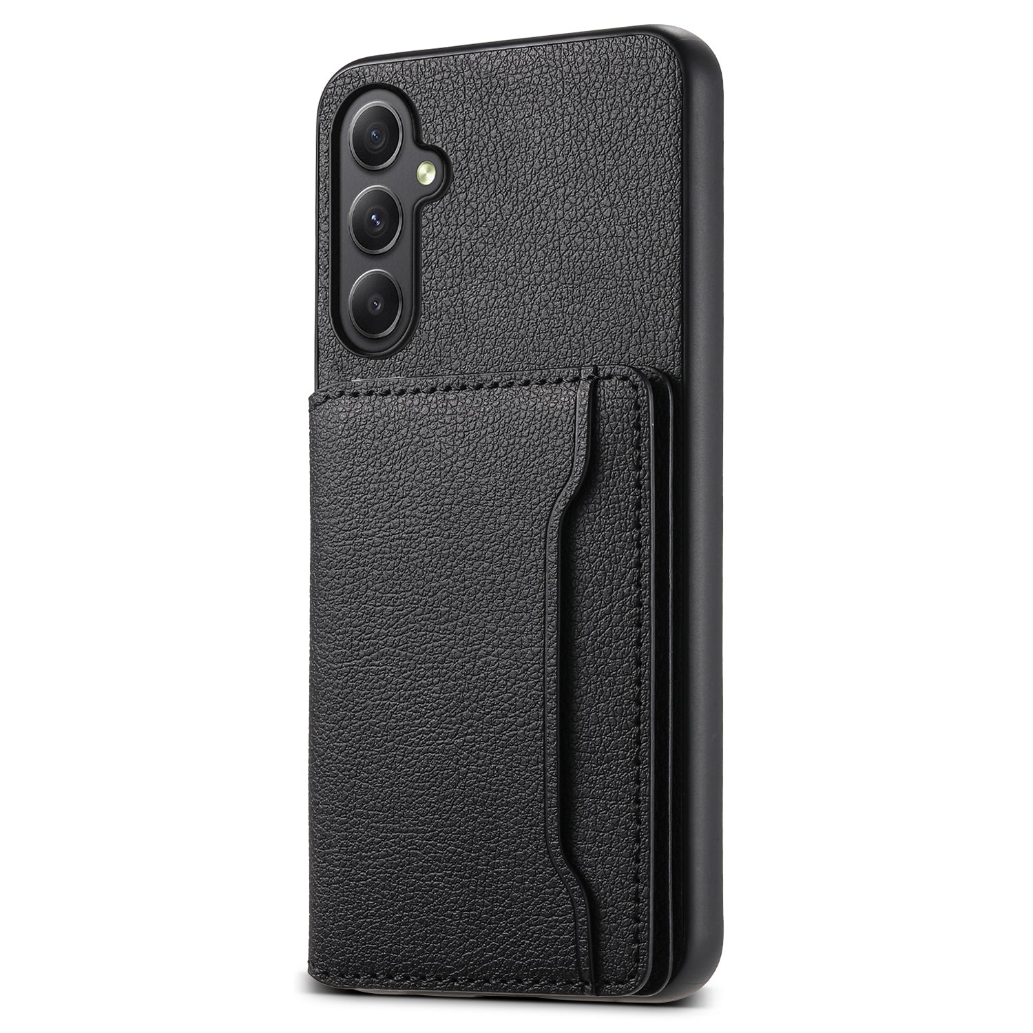For Samsung Galaxy A35 5G Phone Case Kickstand Card Slots Leather+PC+TPU Hybrid Cover For Samsung Galaxy A35 5G Phone Case Kickstand Card Slots Leather+PC+TPU Hybrid Cover